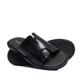 Black Patten Slipper SZ09