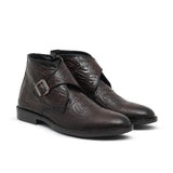 Brown Monk Chelsea Boots PD12