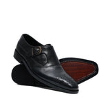 Burnished Monk Black Shoe PS05