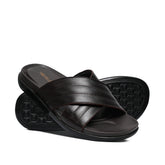 Brown Leather Slipper GT28