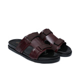 Maroon Strap Slipper SA148