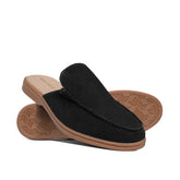 Black Suede Mule MU06