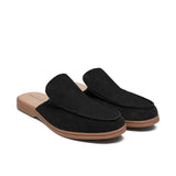 Black Suede Mule MU06