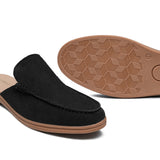 Black Suede Mule MU06