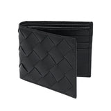 Men Black Leather Wallet BY39