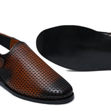 Brown 2-Tone Sandal DZ17