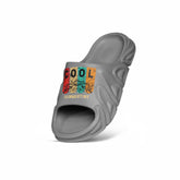 Light Grey Artful Slide Slipper