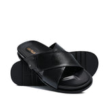 Black Cross Slipper SA151