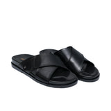 Black Cross Slipper SA151