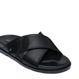Black Cross Slipper SA151