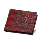 Men Burgundy Leather Wallet 597C