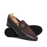 Brown Woven Shoe FS10