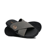 Gray Suede Slipper SZ14