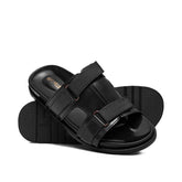 Black Strap Slipper SA149