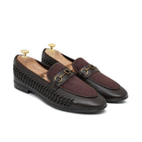 Brown Woven Shoe FS10