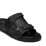 Black Strap Slipper SA149