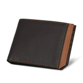 Men Brown Leather Wallet FP5