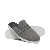 Grey Suede Mule LZ09