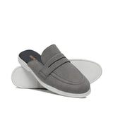 Grey Suede Mule LZ09