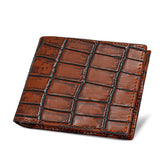 Men Brown Leather Wallet 597C