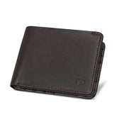 Men Brown Leather Wallet 19P
