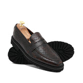 Brown High Sole Shoe PJ50