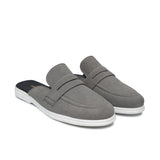 Grey Suede Mule LZ09