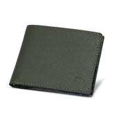 Men Green Leather Wallet SF7
