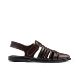 Brown Cage Sandal DZ54