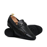 Black Woven Shoe PA75