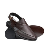 Dark Brown Peshawari Chappal DZ37