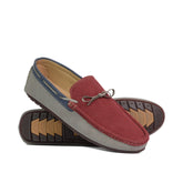 Scarlet Mist Suede Loafer LA26