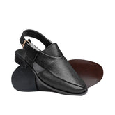 Black Peshawari Chappal DZ15