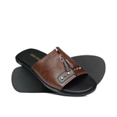 Brown Mild Tassel Slipper SA39