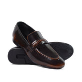 Classic Brown Two Tone Shoe PJ10