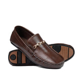 Dark Brown Patent Loafer LS41