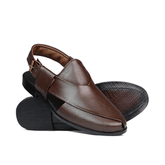 Brown Mild Peshawari Chappal DZ24