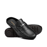 Black Frill Mule MS04
