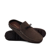 Chocolate Suede Mule MS13