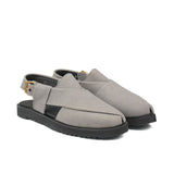 Gray Suede Peshawari Chappal DZ39