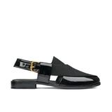 Black Suede & Patent Peshawari DZ16
