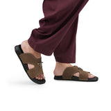 Olive Green Nubuck Slipper SB01