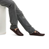 Brown Buckle Crafted Loafer LS04