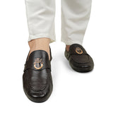 Billionaire Brown Leather Loafer PA27