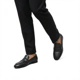 Black Leather Shoe PJ13