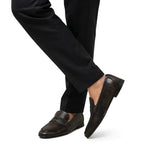 Brown Leather Shoe PJ09