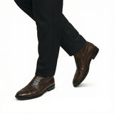 Croc Lace-up Ankle Boots pz02
