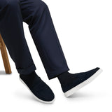 Nave Blue Suede Shoe LU01