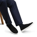 Black Suede Shoe LU02