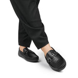 Crocodile Embossed Loafer LS11